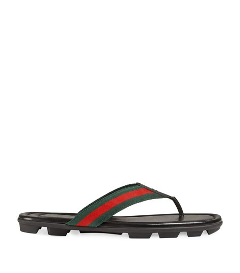 ciabatte bimbo gucci|Sandali Web Stripe in Nero .